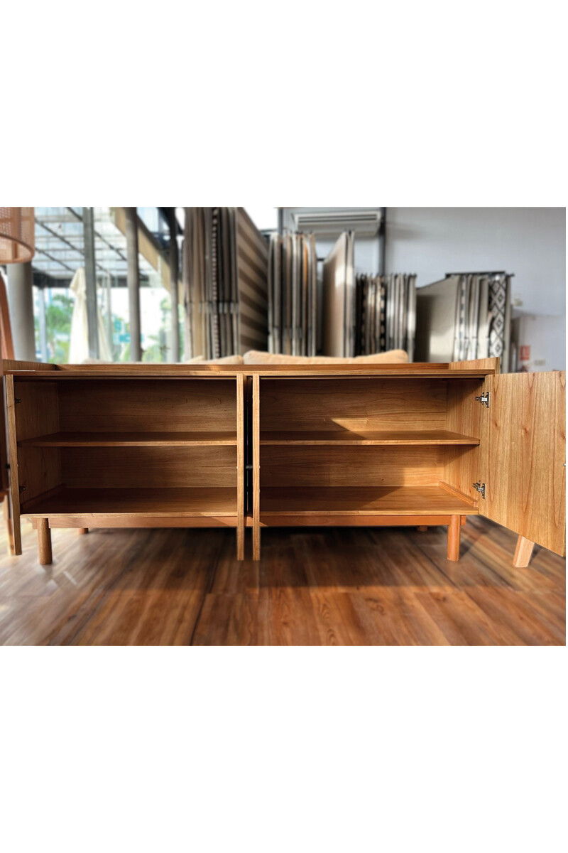 ISLA APARADOR ISLA CINAMOMO NATURAL 200X49X85H CM