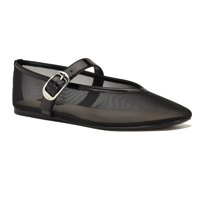 Flats Vanceen2 Black 02 Leather
