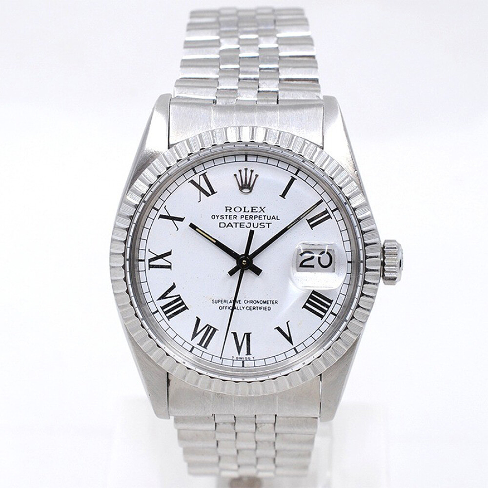 Rolex Datajust 16030 Caja 36 MM Año 1982 Calendario Rápido Acero Inoxidable Rolex Datajust 16030 Caja 36 MM Año 1982 Calendario Rápido Acero Inoxidable