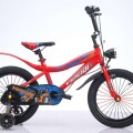 Bicicleta Fly Rodado 16 Rueditas Timbre Y Luz Rojo