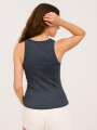 Musculosa Airina Azul Piedra