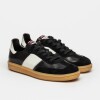 Sneaker Nil en cuero liso Negro