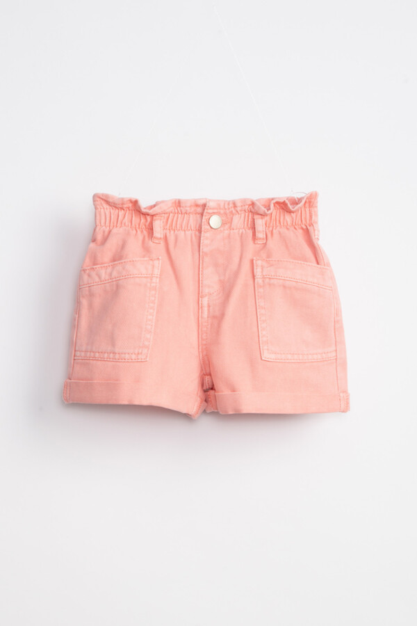 Short jean paper bag Rosa
