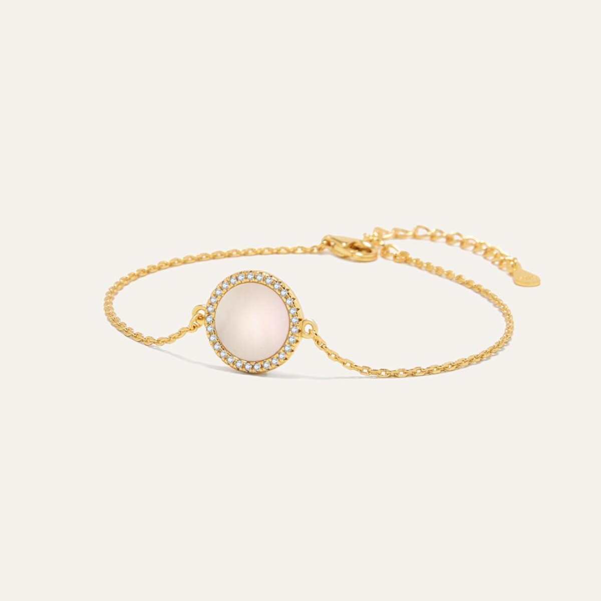 Pulsera Aura - Plata y Baño de Oro 