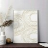 Cuadro Canvas 30x40cm - Figuras Point Beige