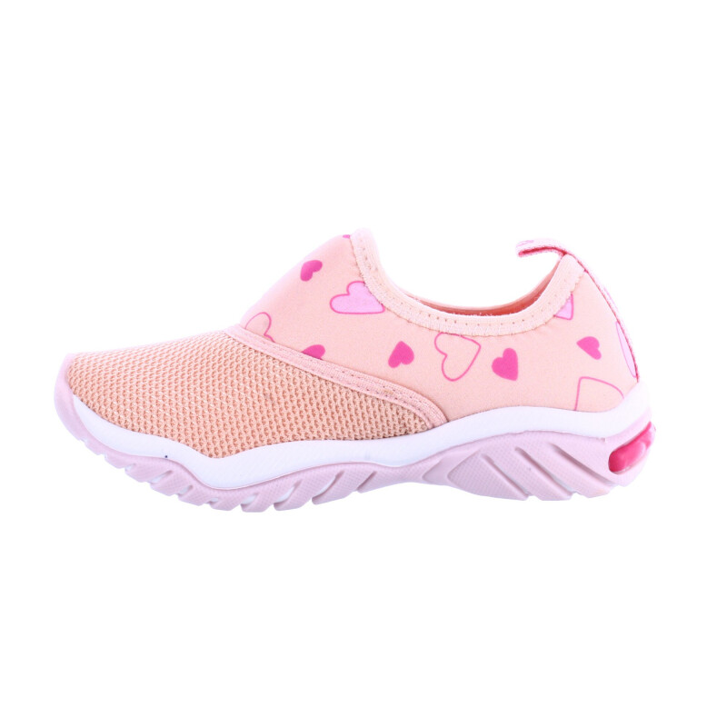 Championes de Niña KIDY sin corodones con estampa Nude - Rosado