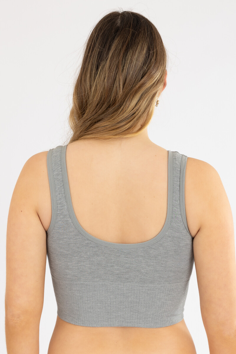 Top bretel ancho 8088 Gris
