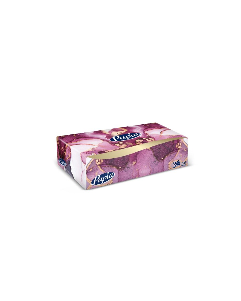 Pañuelos faciales Papia triple hoja x 150 unidades 