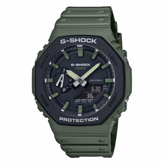 Reloj CASIO GA2110SU-3ADR en Resina Verde Esfera 45mm 0