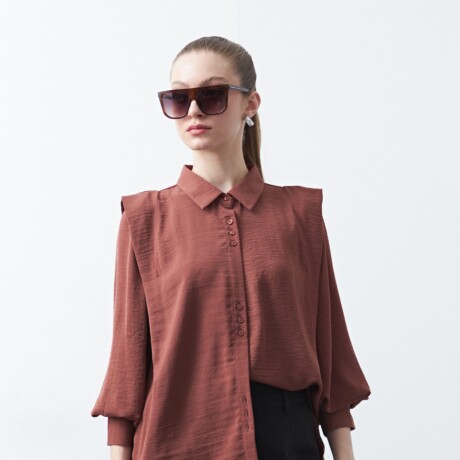 CAMISA PUA Ladrillo