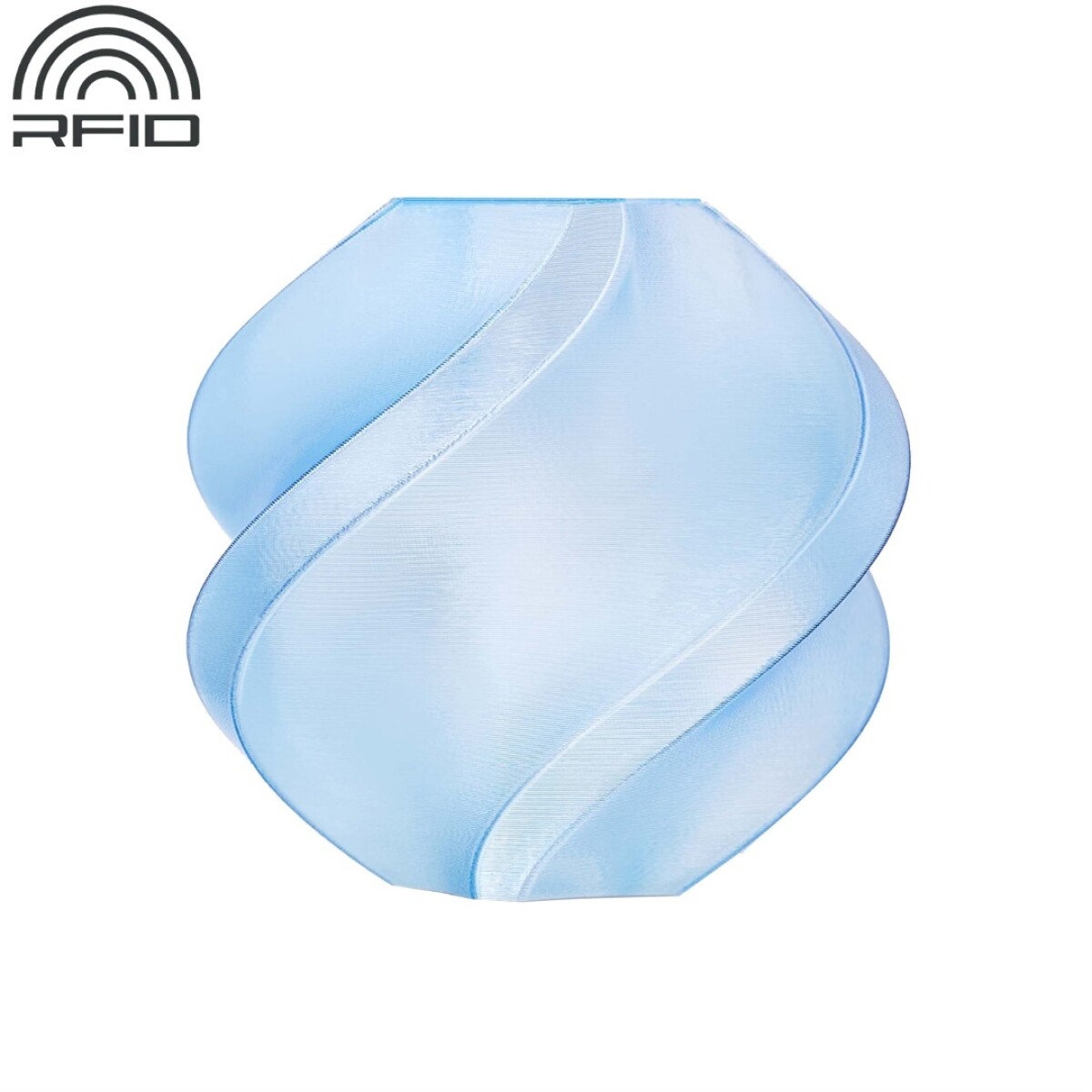 Filamento Bambu Lab PETG Translucent celeste 