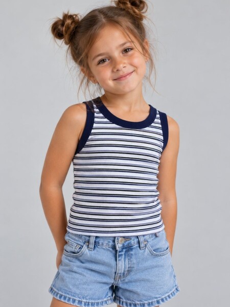 MUSCULOSA COCOMIEL 8827 BEBA AZUL