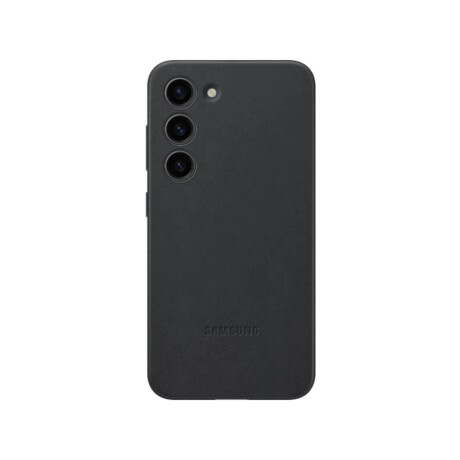 Funda Samsung Leather Case de Cuero para Galaxy S23+ Black