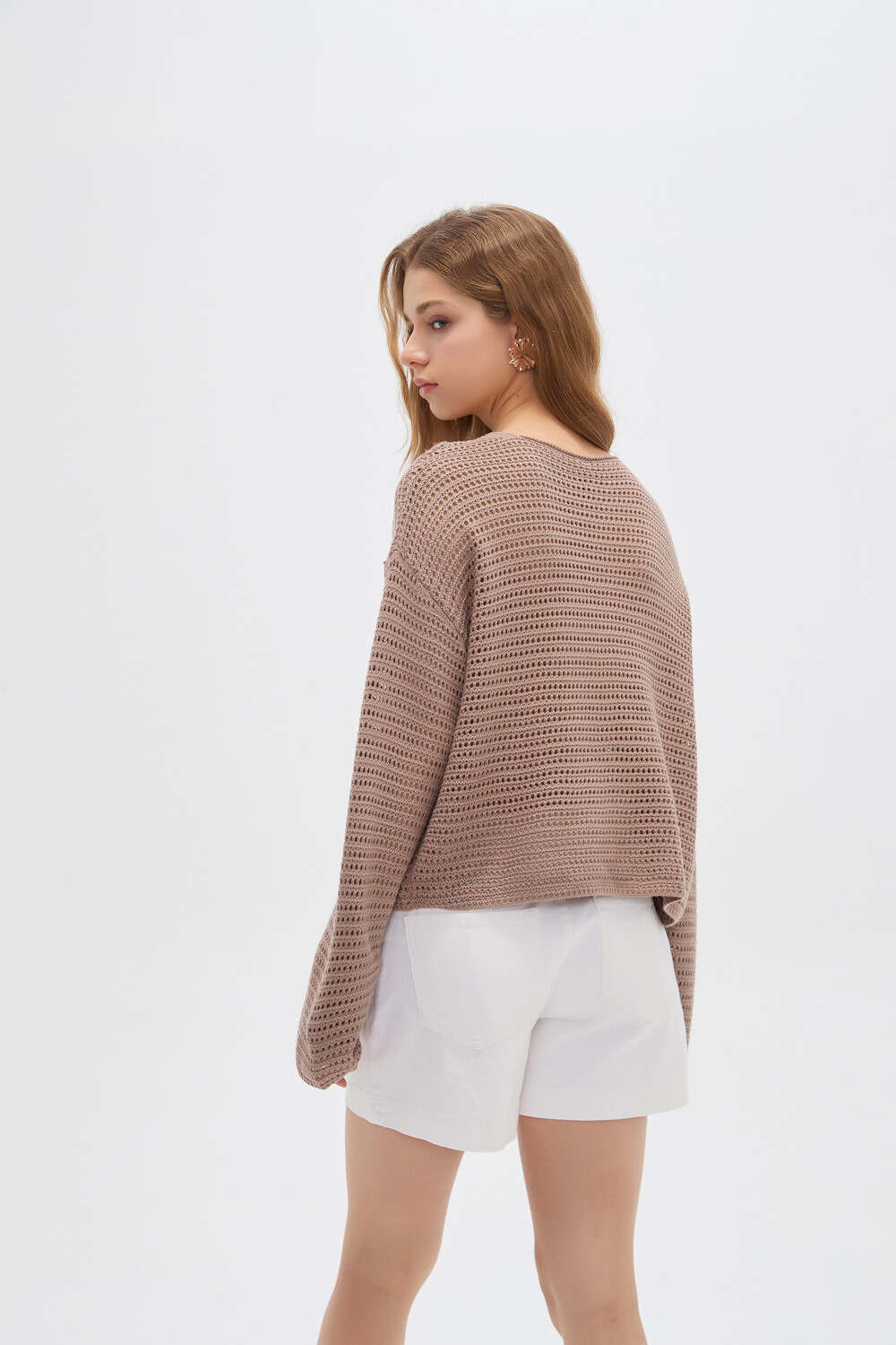 Sweater Ozara Taupe Claro