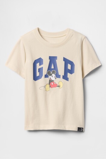 Remera Logo Gap Disney Toddler Niño Chino