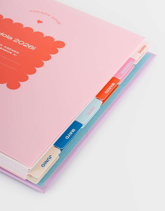 Agendas y Calendarios Estampados Agenda Perrito 2026 - Violeta Lila
