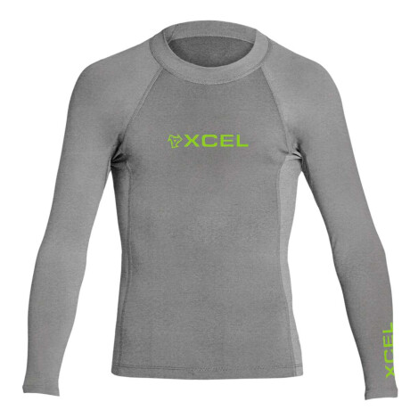Lycra Premium Stretch Performance Fit L/S Shirt Uv Gris