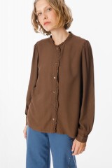 Camisa Soft Chocolate