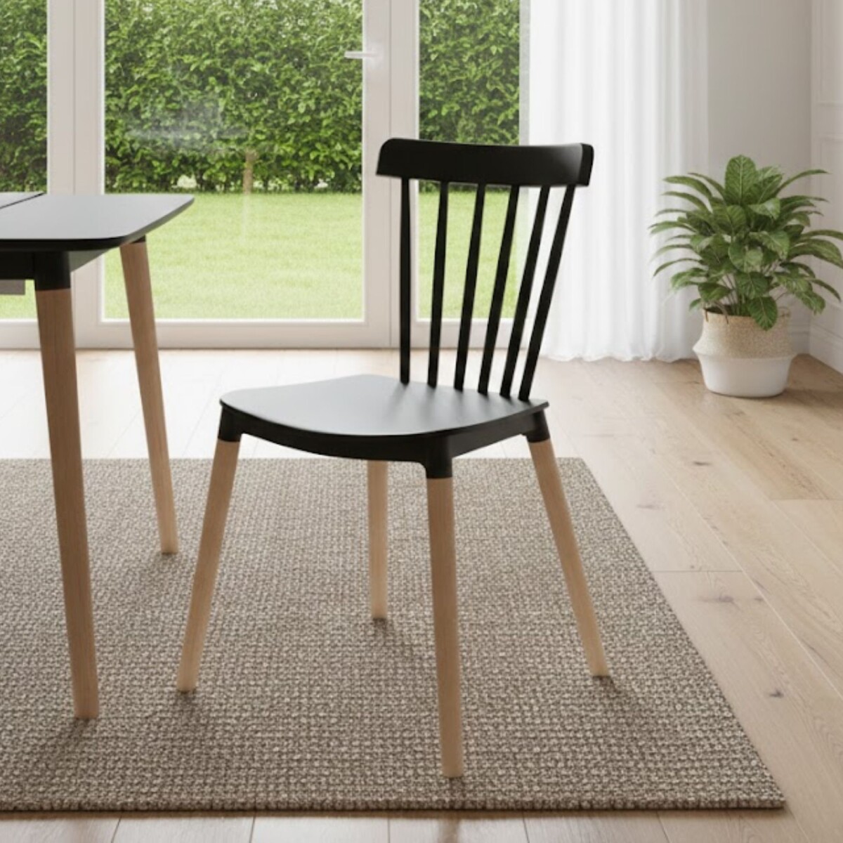 Silla Windsor - Negro 