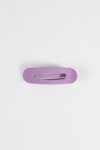 Broche tipo clip grande lila