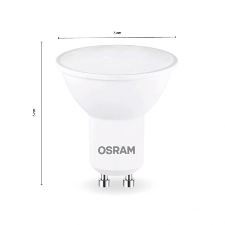 DICROICA LED OSRAM GU10 6W PAR16 36º 2700K Dicroica LED OSRAM GU10 6W PAR16 36º 2700K