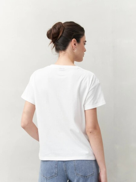 T-SHIRT D.CASSIN RIMENA BLANCO