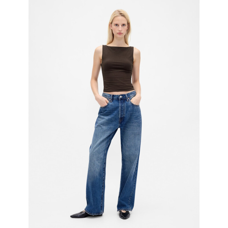 SL CLOSEKNIT CROP BOAT - 22 1/2 TERRA BROWN