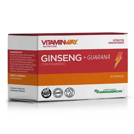 Ginseng +Guarana† x 60 CAP Ginseng +Guarana† x 60 CAP
