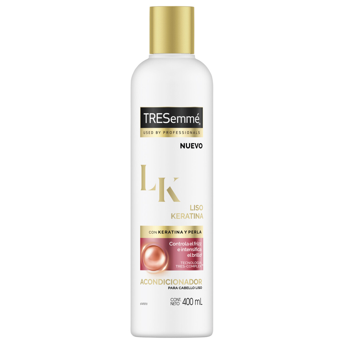 Acondicionador Tresemme Liso Keratina 400 ml 