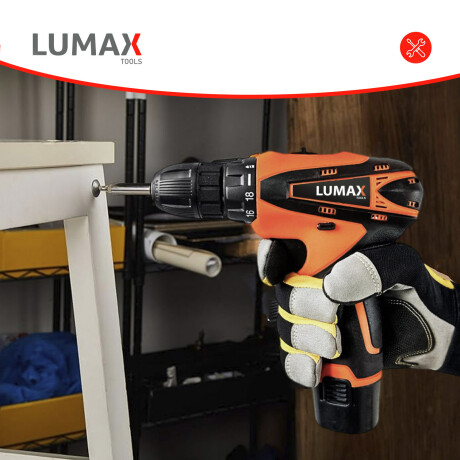 Taladro Lumax Atornillador a batería 12V Taladro Lumax Atornillador a batería 12V