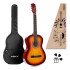 Guitarra Criolla Clasica Tamaño 4/4 39 Para diestros Con Estuche Funda Y Puas Imback Color Cedro Guitarra Criolla Clasica Tamaño 4/4 39 Para diestros Con Estuche Funda Y Puas Imback Color Cedro