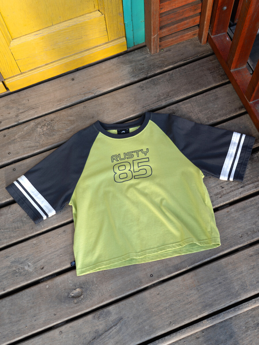 T-SHIRT NAYAN RUSTY - Verde 