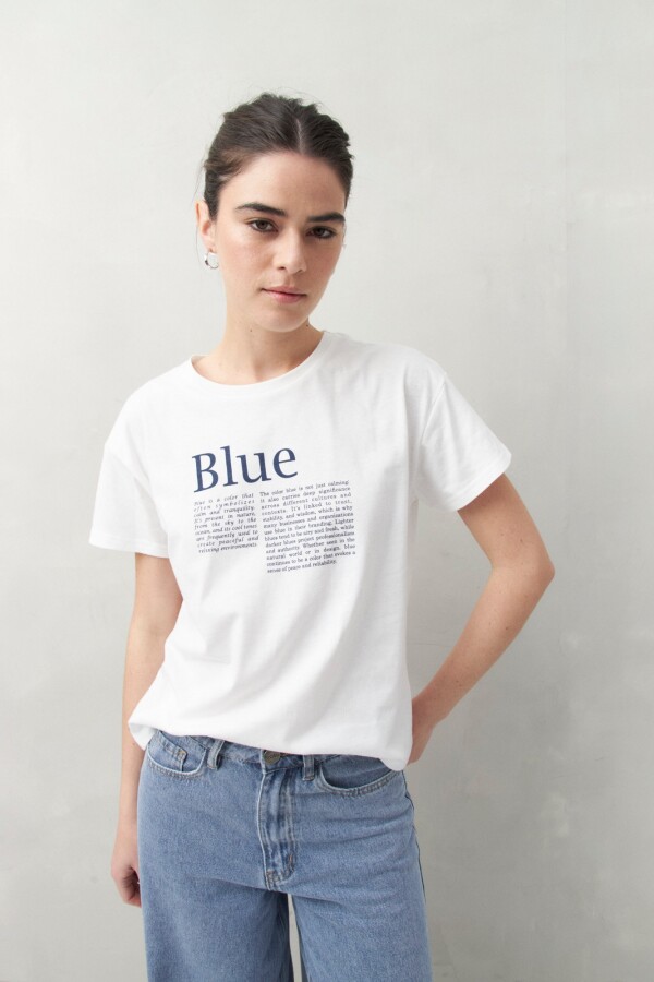 REMERA RIMENA Blanco