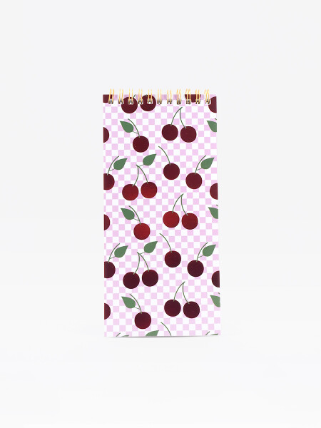 LIBRETA DE NOTAS ROJO