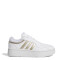 Championes de Mujer Adidas Hoops 3.0 Bold Blanco - Dorado