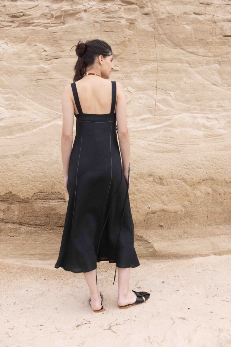 VESTIDO INDA Negro