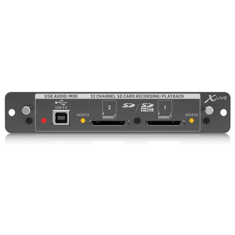 Tarjeta Audio Behringer X-live Expansion P X32 Tarjeta Audio Behringer X-live Expansion P X32