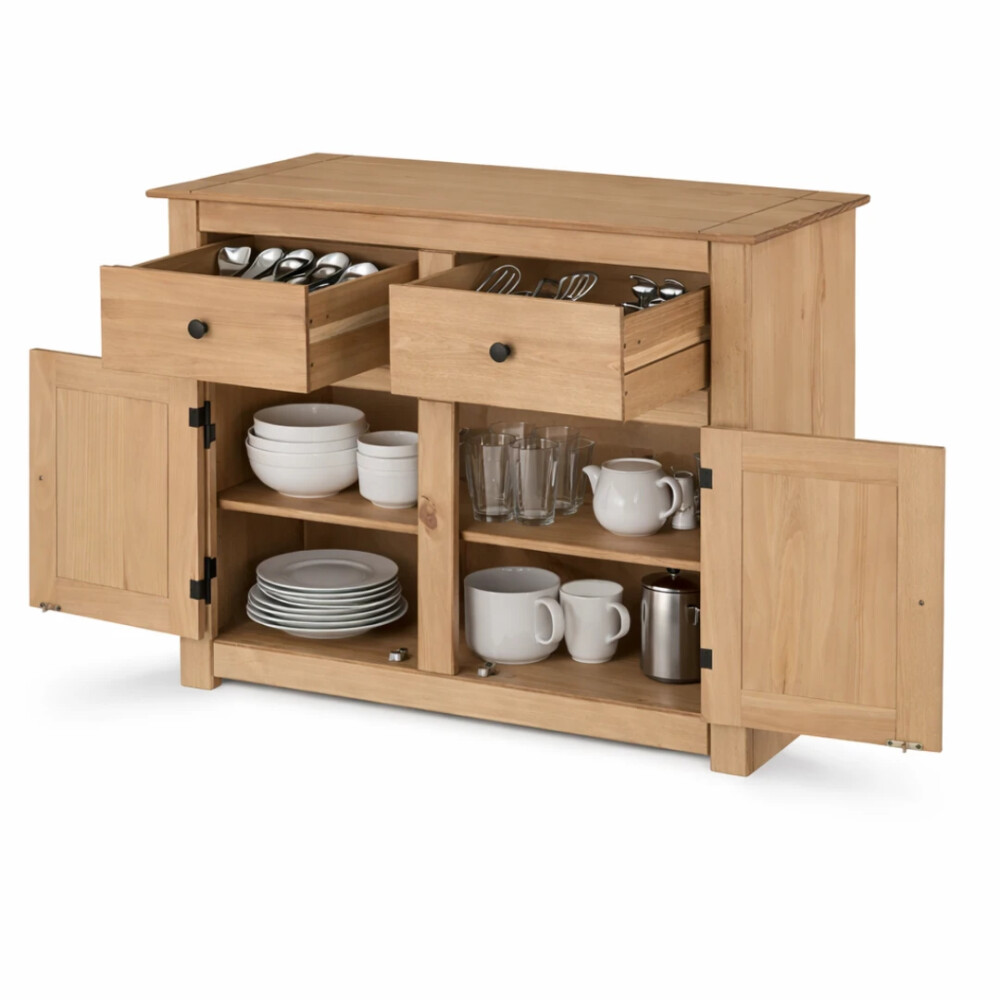 APARADOR BUFFET DE MADERA MACIZA TARUMA2 CAJONES Y 2 PUERTAS – DISEÑO CLÁSICO APARADOR BUFFET DE MADERA MACIZA TARUMA2 CAJONES Y 2 PUERTAS – DISEÑO CLÁSICO