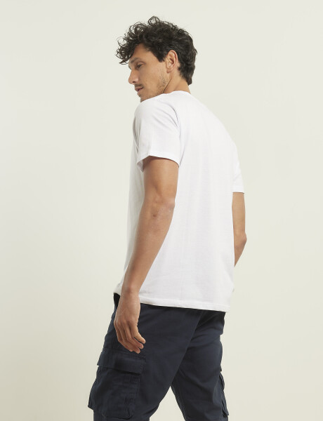 520758 T-SHIRT NAVIGATOR Blanco