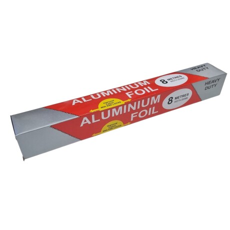 Rollo papel de aluminio x 8m Rollo papel de aluminio x 8m