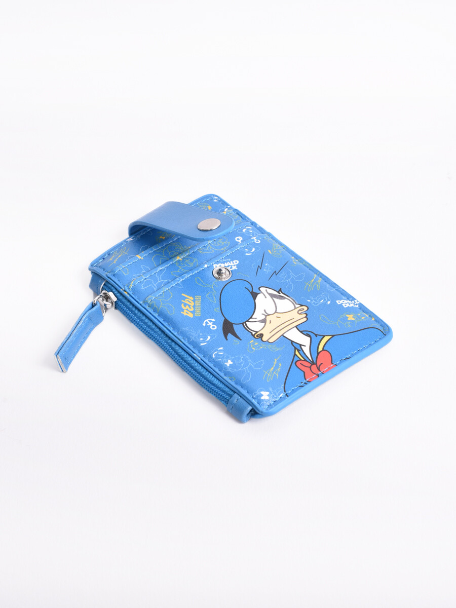 TARJETERO DONALD - AZUL 