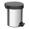 Papelera Basurero Tramontina con pedal Inox de 5 litros Papelera Basurero Tramontina con pedal Inox de 5 litros