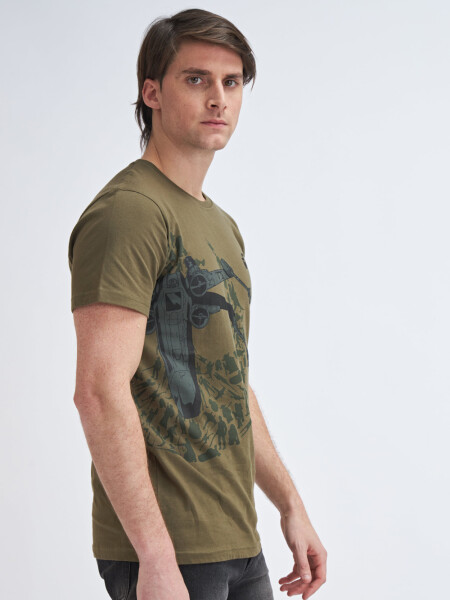 Camiseta manga corta Star Wars- Verde