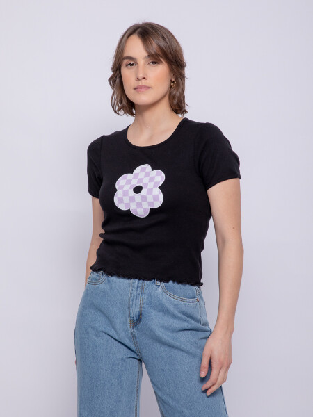 REMERA MAPO Negro