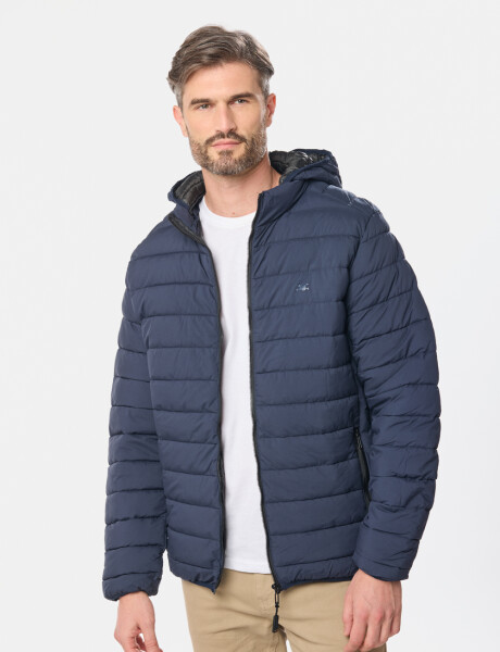 CAMPERA CAPUCHA DESMONTABLE Azul