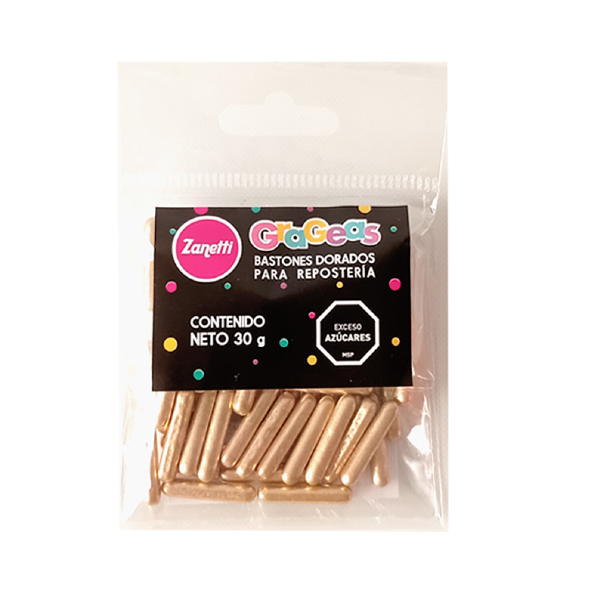 Bastones Dorados 30 g 