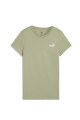 REMERA PUMA DAMA LOGO TEE Verde-seco