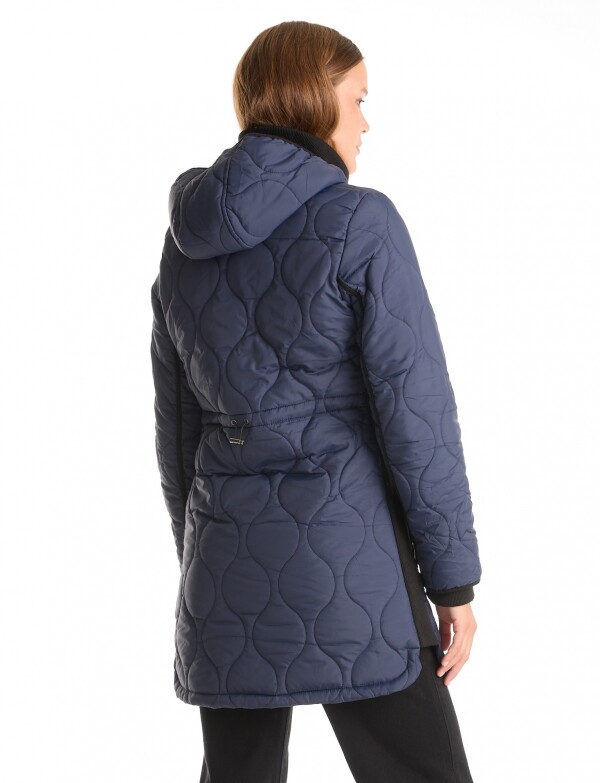 Campera Capitoneada AZUL