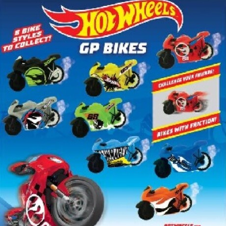 HOT WHEELS PELOTAS SURTIDAS HOT WHEELS MOTO