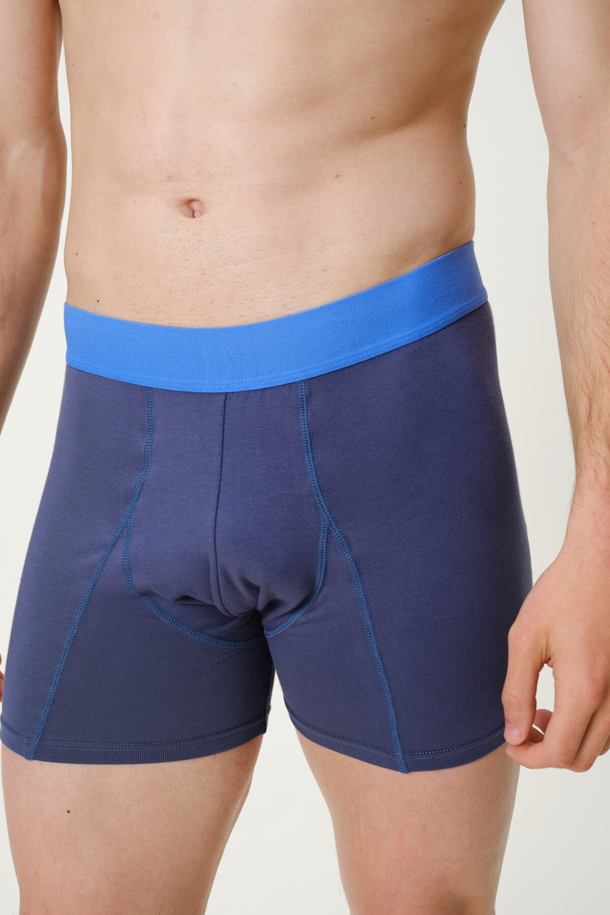 Boxer Algodón Marino